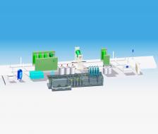 加強版火車自動洗車機