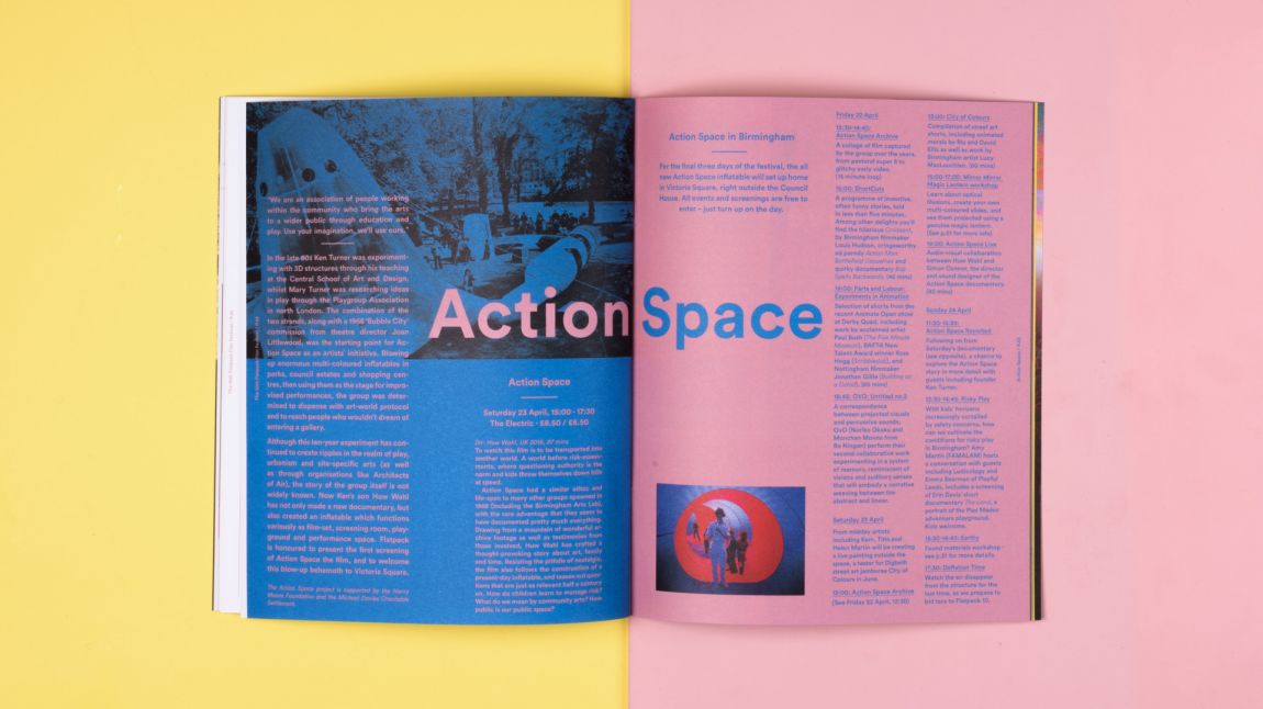 Flatpack電影節品牌形象設計案例