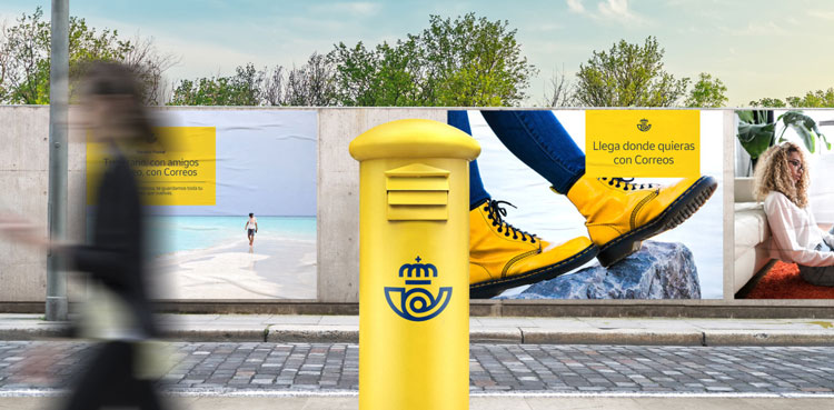 郵政服務(wù)公司vi設(shè)計,品牌形象塑造