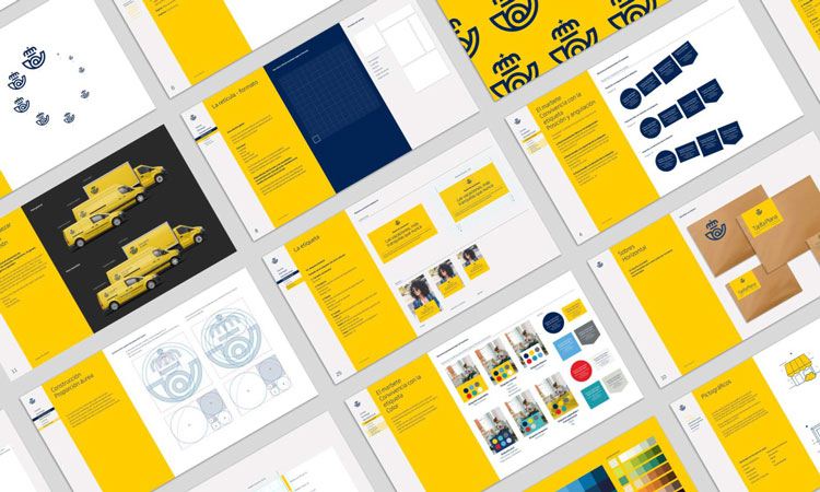 郵政服務(wù)公司vi設(shè)計,品牌形象塑造