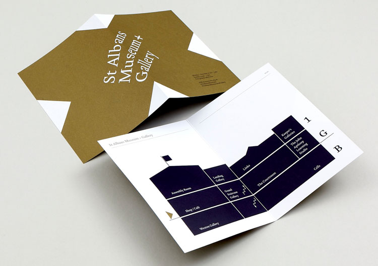 圣奧爾本斯博物館和畫(huà)廊設(shè)計(jì)了品牌形象設(shè)計(jì)和標(biāo)識(shí)系統(tǒng)設(shè)計(jì)