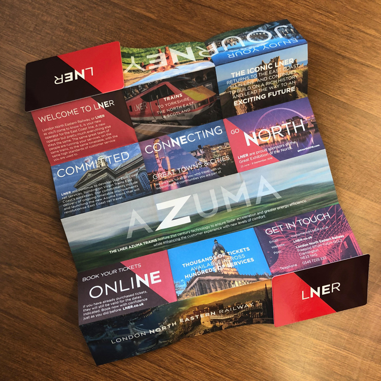 倫敦東北鐵路公司商業(yè)形象設計,品牌重塑升級改造