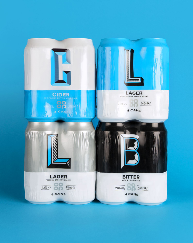 酒精飲料系列品牌vi設(shè)計(jì)，啤酒、蘋果汁和烈酒包裝設(shè)計(jì)案例分析