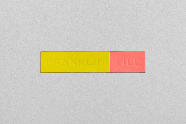 FranklinTill用顏色條塑造全新品牌形象設計,簡約大氣