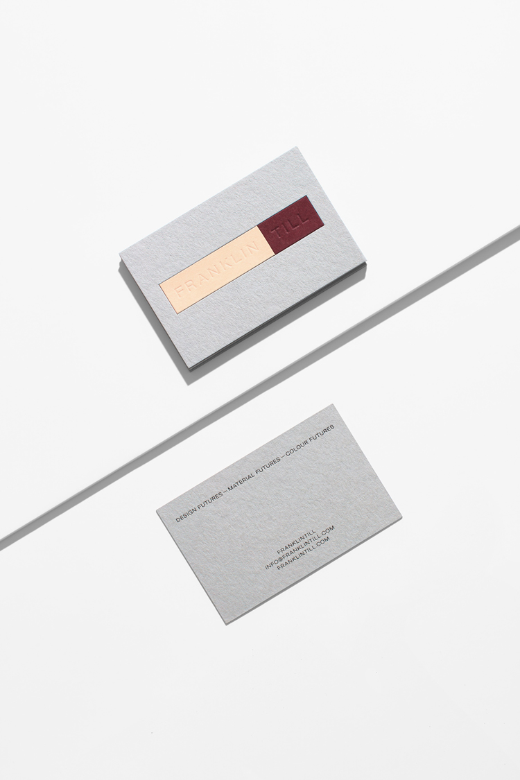 FranklinTill用顏色條塑造全新品牌形象設計,簡約大氣