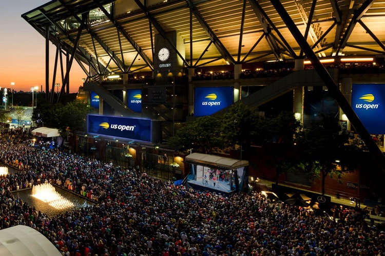 美國網球公開賽50周年品牌形象策劃設計和新logo設計