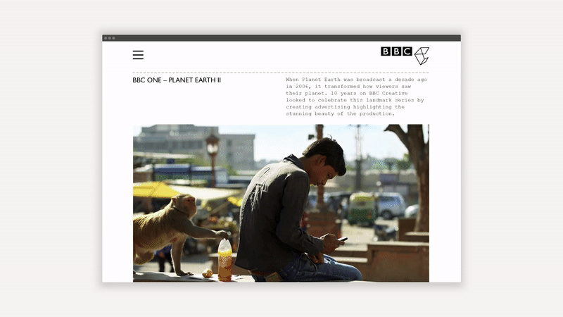 BBC視覺形象設(shè)計,不斷變化的視覺創(chuàng)意設(shè)計