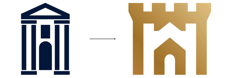 歷史建筑協(xié)會(huì)品牌形象設(shè)計(jì),獨(dú)特建筑靈感