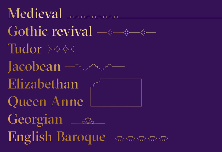 歷史建筑協(xié)會(huì)品牌形象設(shè)計(jì),獨(dú)特建筑靈感