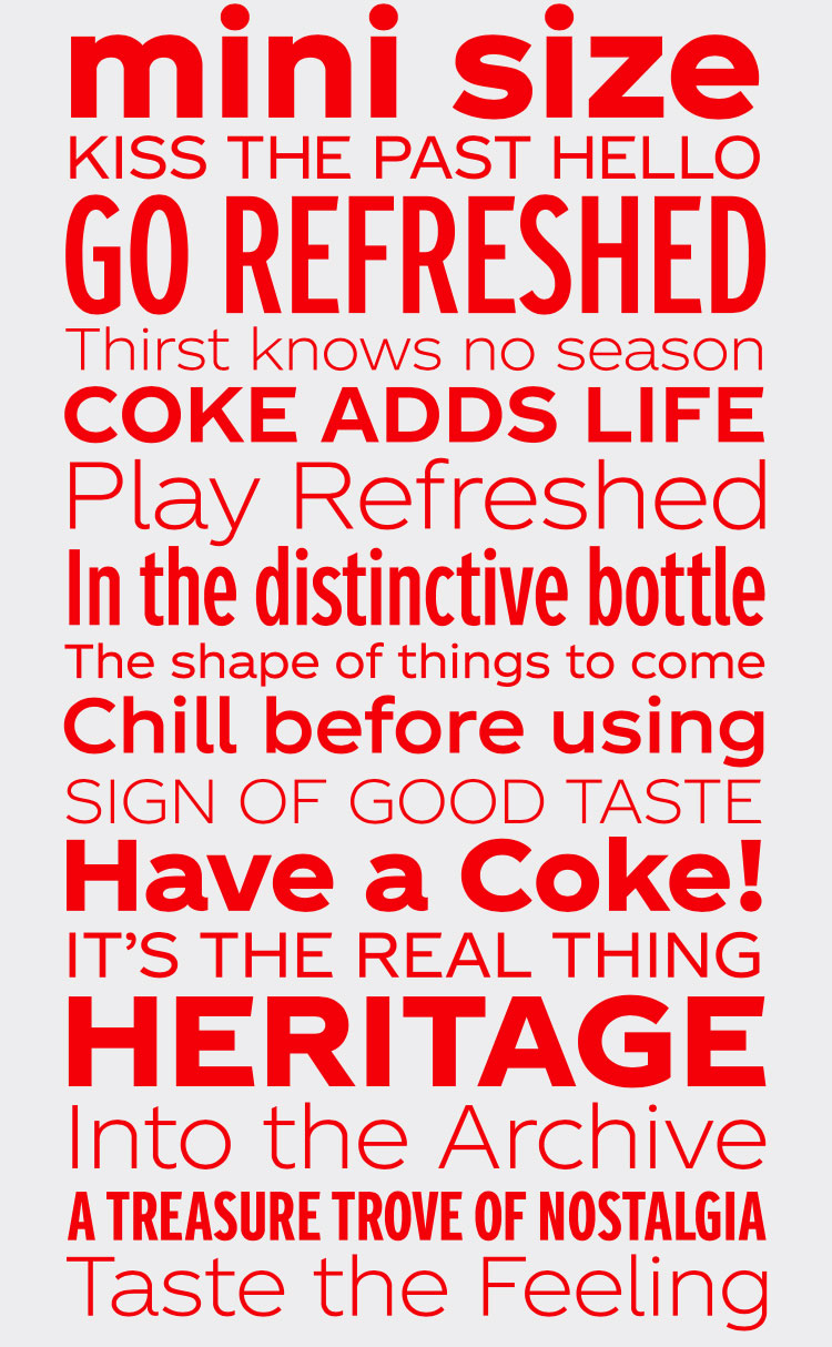 可口可樂品牌字體設(shè)計(jì)