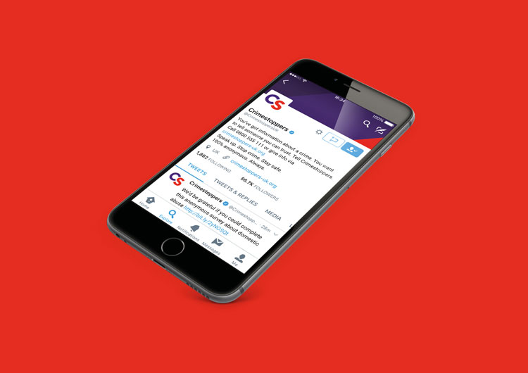 阻止犯罪慈善機構視覺形象設計，暢所欲言，保證安全