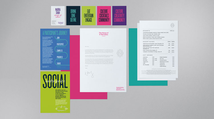 倫敦慈善機構HOSB品牌形象設計,突出對比和不協(xié)調