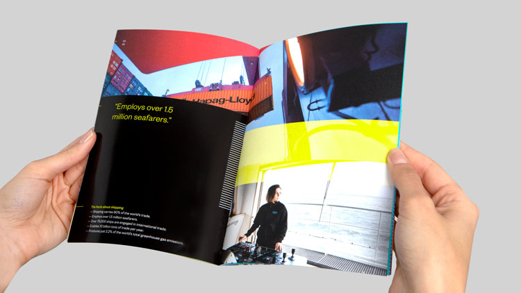 工會國際航運商會logo設計，創新的vi形象設計