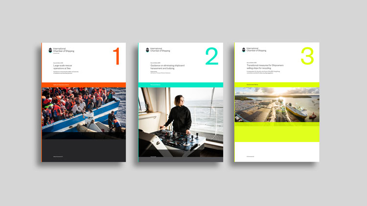 工會國際航運商會logo設計，創新的vi形象設計