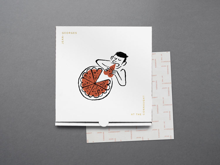 諾特餐廳vi設計,插畫風格品牌形象設計