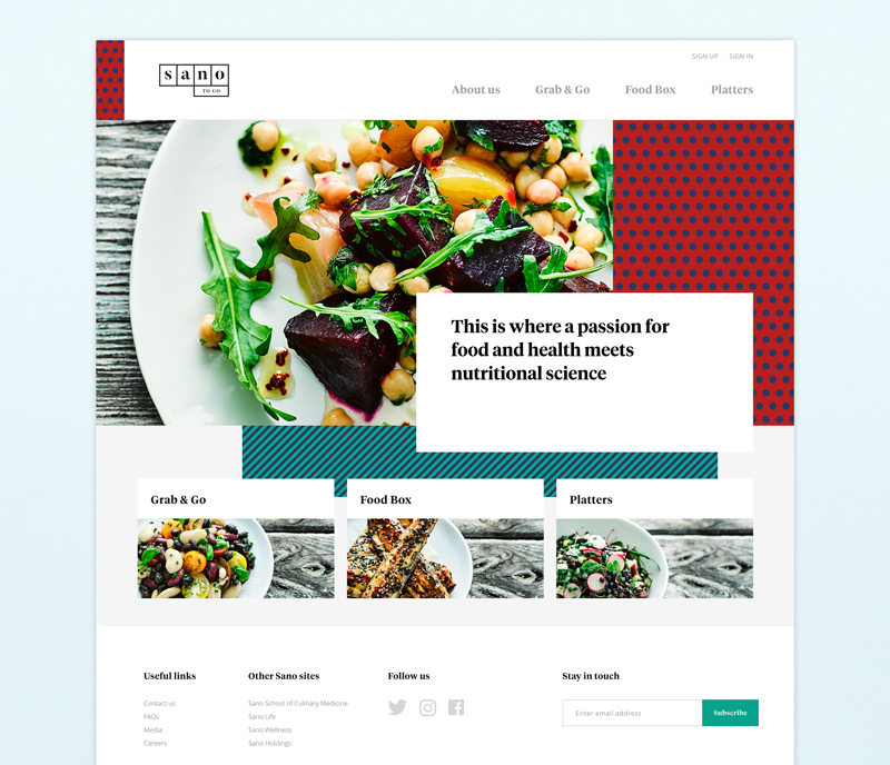 Sano食品品牌形象策略與企業vi設計，食品logo設計