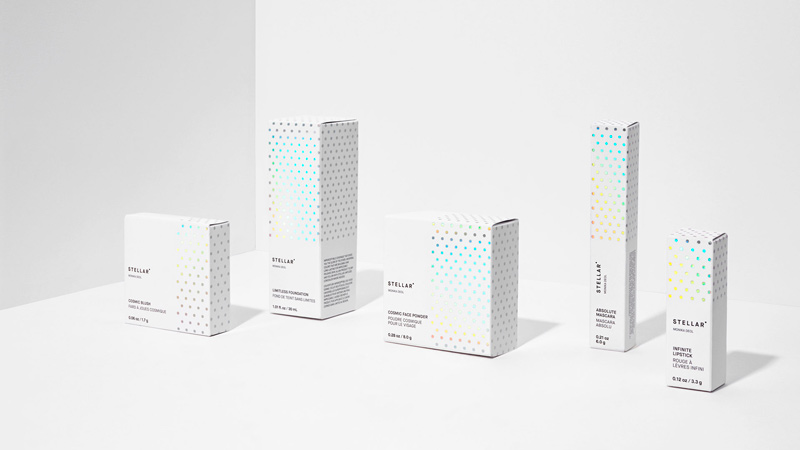 Stellar美妝公司vi品牌形象設計案例分析