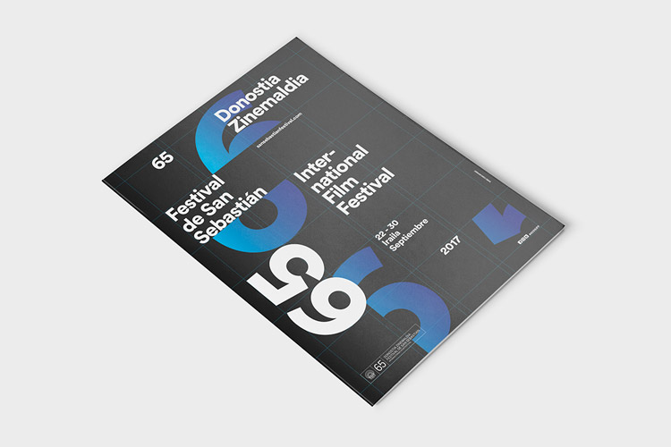 第65屆圣塞巴斯蒂安國際電影節(jié)品牌形象設(shè)計