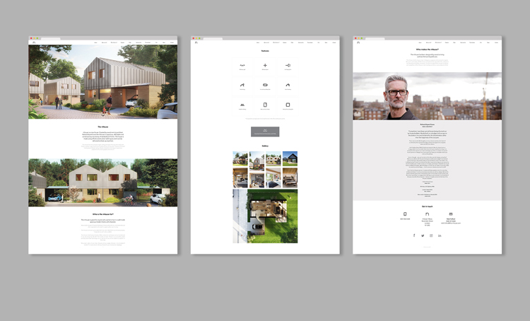 nHouse模塊化住宅的房屋建筑公司logo設(shè)計(jì), vi設(shè)計(jì)