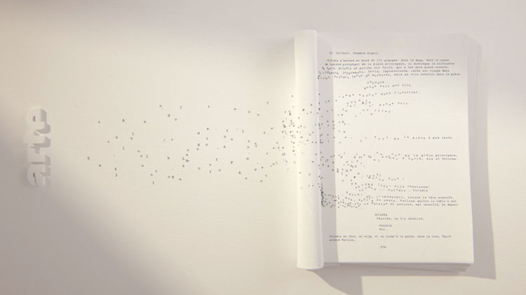 文化電視頻道Arte視覺識別vi設計，logo設計