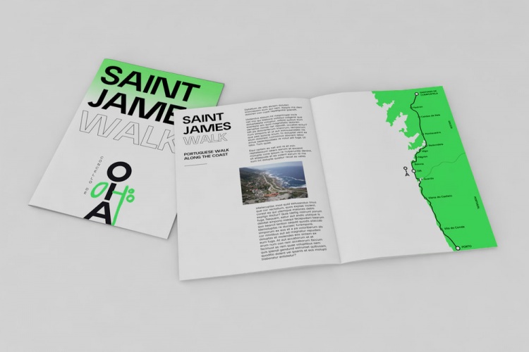 西班牙加利西亞的小鎮(zhèn)旅游景區(qū)logo設(shè)計(jì), 視覺vi設(shè)計(jì)