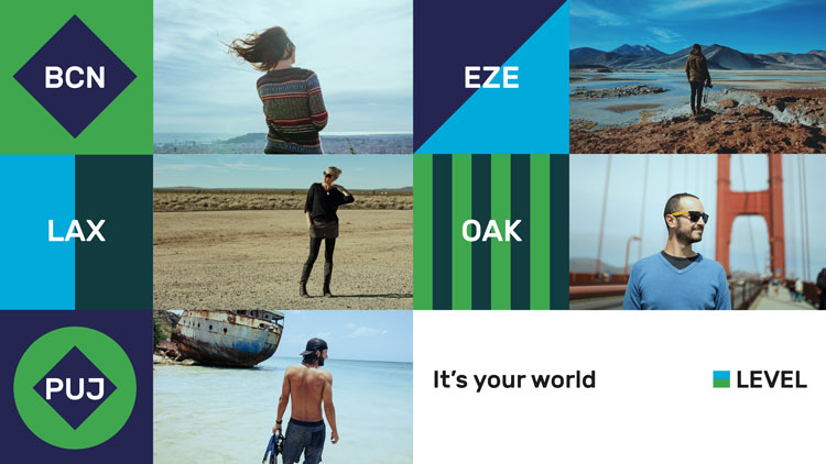 航空公司Level視覺識別設計