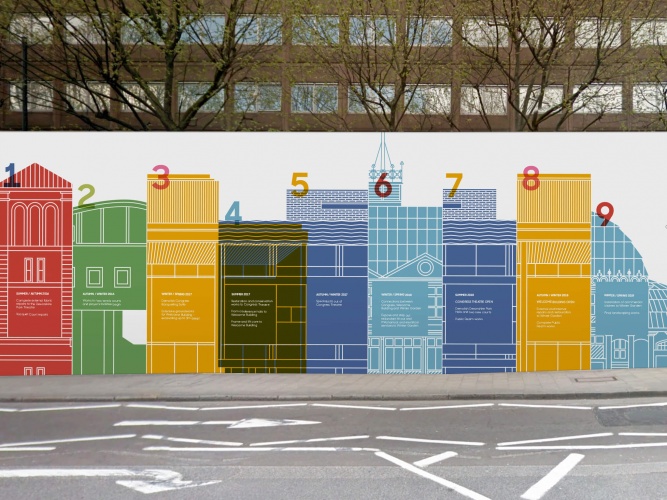 Devonshire Quarter德文郡公園綜合體視覺(jué)形象設(shè)計(jì)