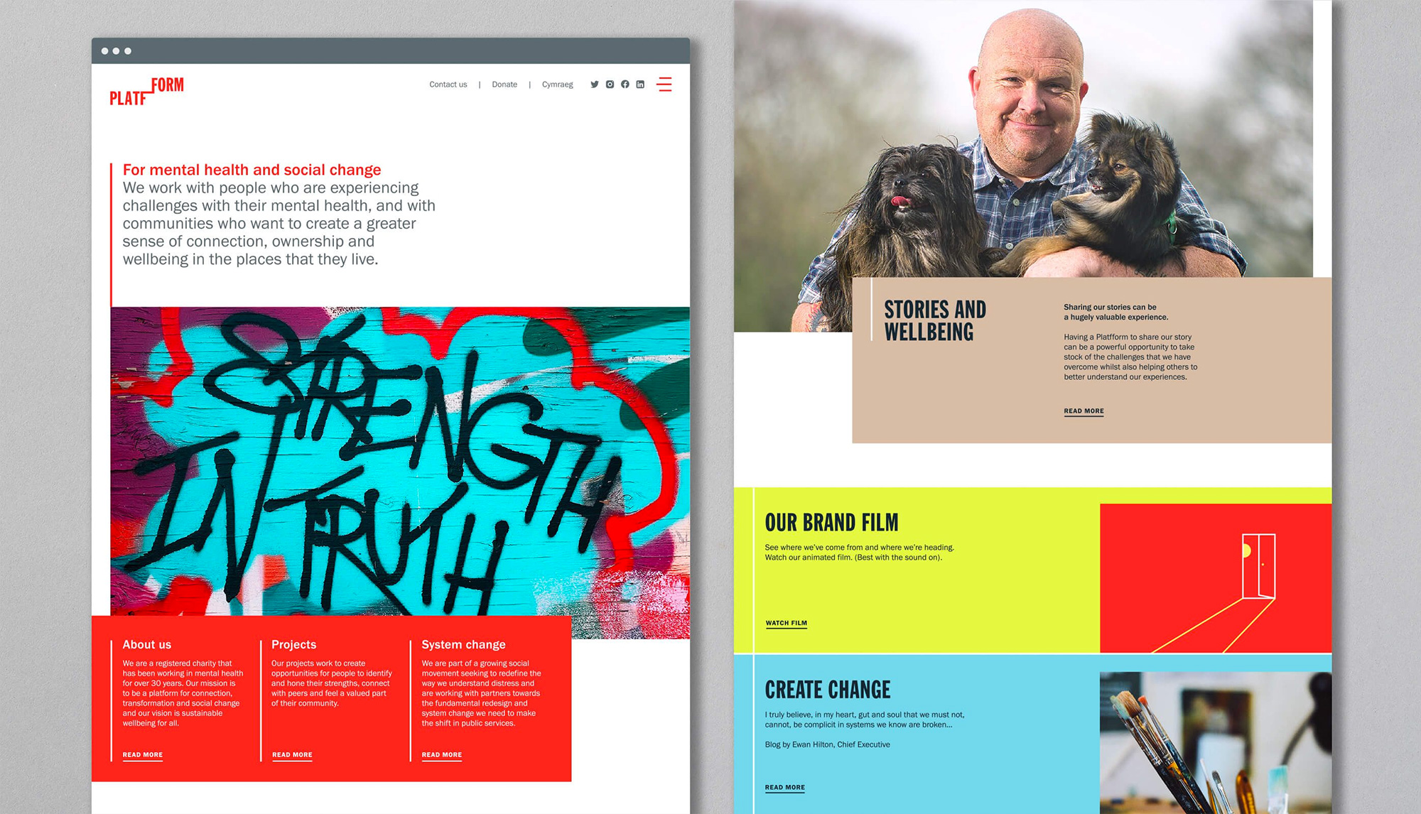 Platfform 精神健康慈善機(jī)構(gòu)視覺識別設(shè)計(jì)