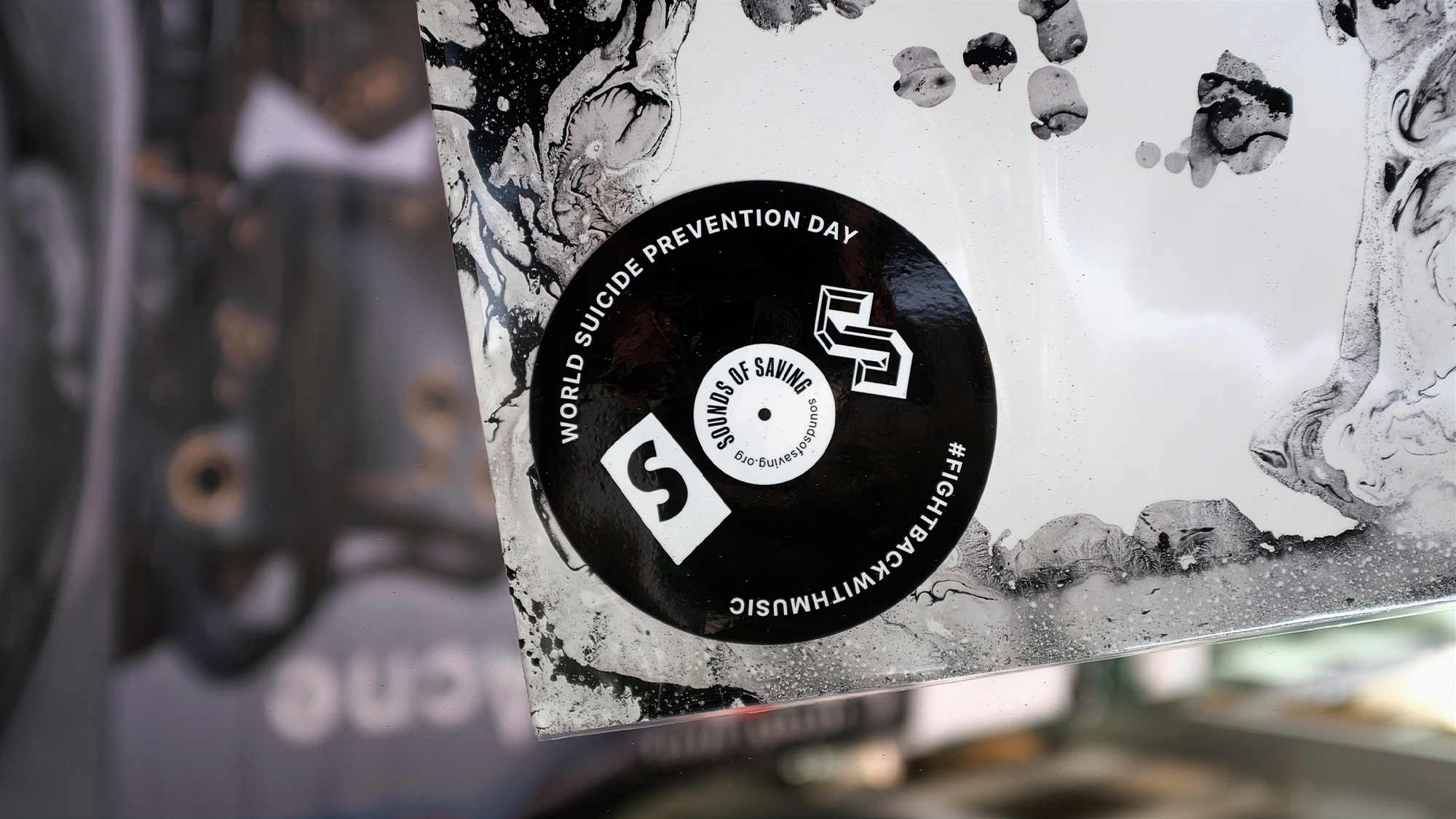 拯救之聲品牌塑造vi設計，貼紙設計